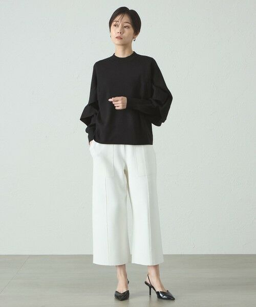 CAST: / キャスト コロン ニット・セーター | 【イージーケア】フリルニット | 詳細4