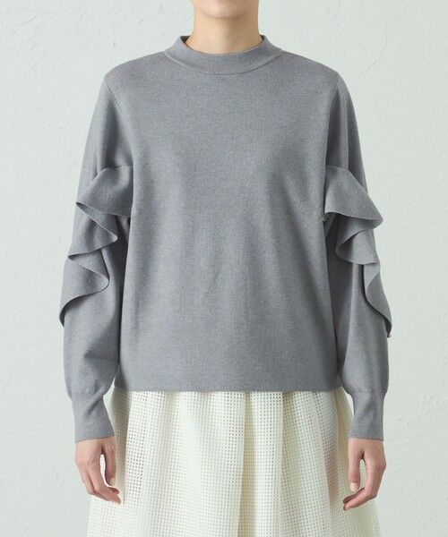 CAST: / キャスト コロン ニット・セーター | 【イージーケア】フリルニット | 詳細5