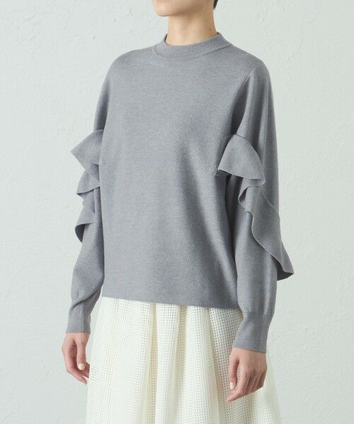 CAST: / キャスト コロン ニット・セーター | 【イージーケア】フリルニット | 詳細6