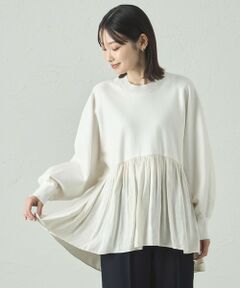 CAST: / キャスト コロン ニット・セーター | 【イージケア】布帛コンビニット