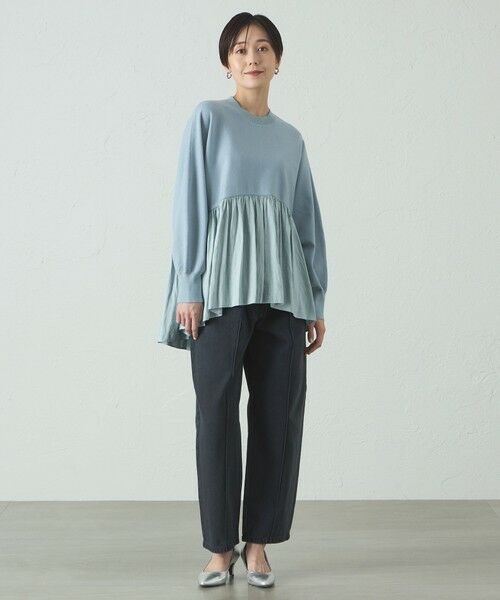 CAST: / キャスト コロン ニット・セーター | 【イージケア】布帛コンビニット | 詳細3