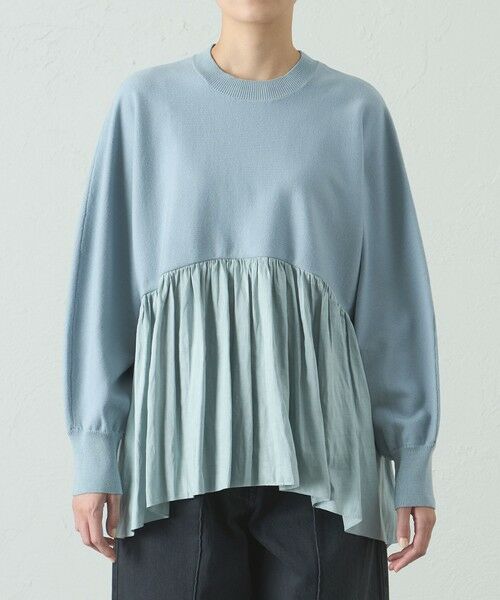 CAST: / キャスト コロン ニット・セーター | 【イージケア】布帛コンビニット | 詳細4