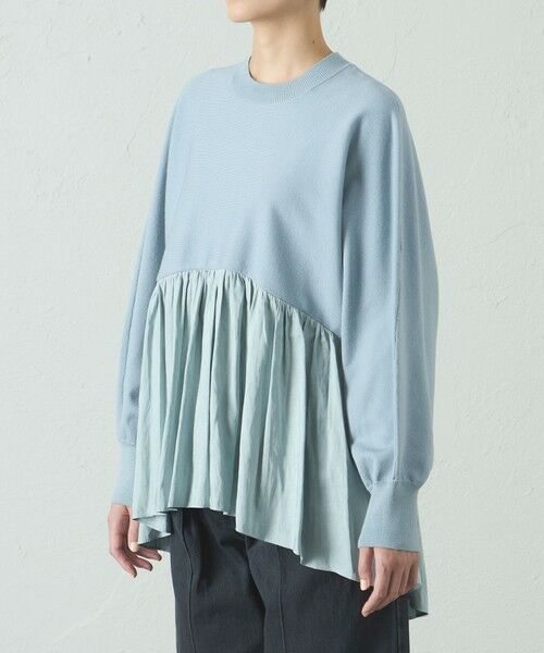 CAST: / キャスト コロン ニット・セーター | 【イージケア】布帛コンビニット | 詳細5