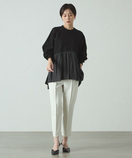 CAST: / キャスト コロン ニット・セーター | 【イージケア】布帛コンビニット | 詳細2