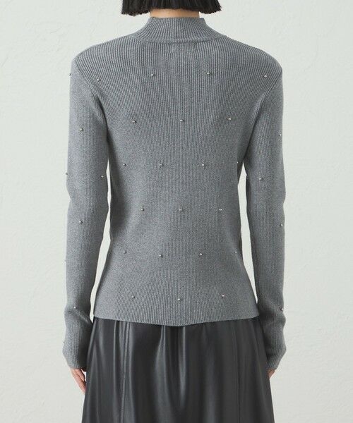 CAST: / キャスト コロン ニット・セーター | 【1枚で着映える】スタッズタートルニット | 詳細7