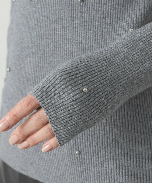 CAST: / キャスト コロン ニット・セーター | 【1枚で着映える】スタッズタートルニット | 詳細8