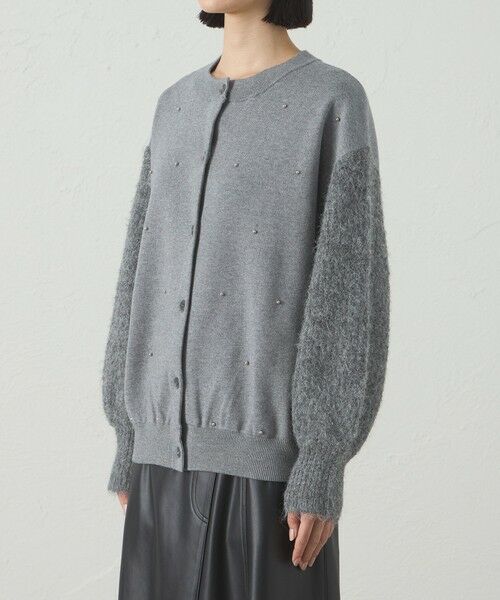 CAST: / キャスト コロン ニット・セーター | 【1枚で着映える】スタッズニットカーディガン | 詳細6