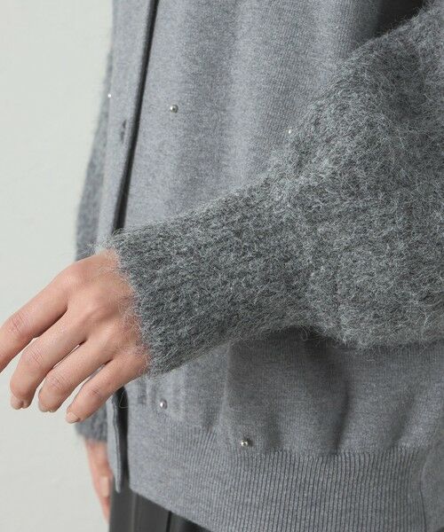 CAST: / キャスト コロン ニット・セーター | 【1枚で着映える】スタッズニットカーディガン | 詳細8