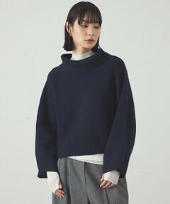 CAST: / キャスト コロン ニット・セーター | 【着回し抜群】2WAYニットポンチョ