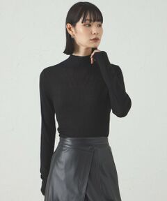 CAST: / キャスト コロン ニット・セーター | 【着回し抜群/イージーケア】ハイネックリブニット