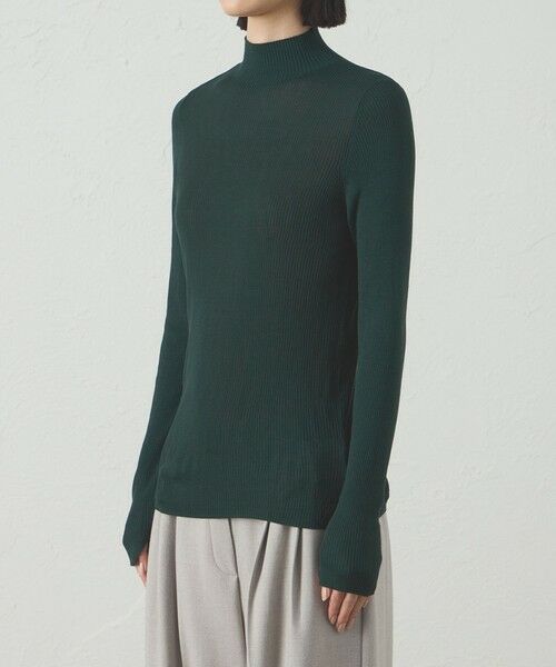 CAST: / キャスト コロン ニット・セーター | 【着回し抜群/イージーケア】ハイネックリブニット | 詳細7