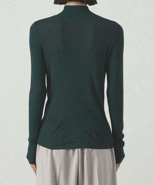 CAST: / キャスト コロン ニット・セーター | 【着回し抜群/イージーケア】ハイネックリブニット | 詳細8
