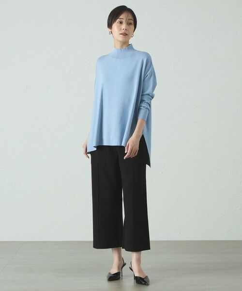 CAST: / キャスト コロン パンツ | 【大人気定番/セットアップ】セミワイドニットパンツ | 詳細3