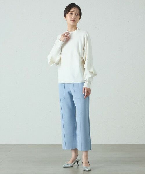 CAST: / キャスト コロン パンツ | 【大人気定番/セットアップ】セミワイドニットパンツ | 詳細6