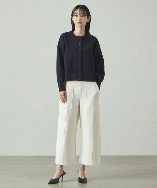 CAST: / キャスト コロン パンツ | 【大人気定番/セットアップ】セミワイドニットパンツ | 詳細1