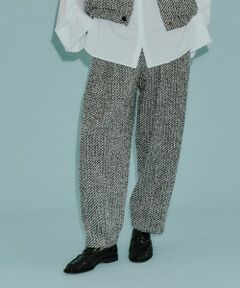 CAST: / キャスト コロン パンツ | 【CAST COLON】ツィードタックフォルムパンツ