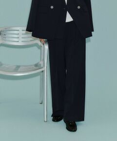 CAST: / キャスト コロン パンツ | 【CAST COLON】ツータックウールイージーパンツ