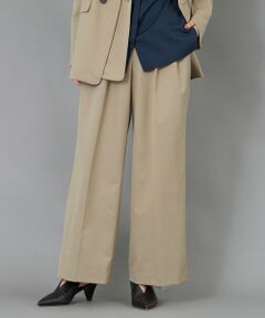 CAST: / キャスト コロン パンツ | 【CAST COLON】ツータックウールイージーパンツ