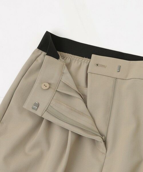 CAST: / キャスト コロン パンツ | 【CAST COLON】ツータックウールイージーパンツ | 詳細13