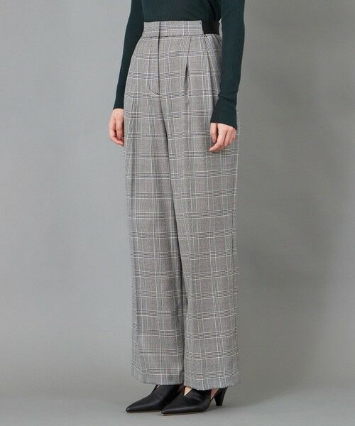 CAST: / キャスト コロン パンツ | 【CAST COLON】ツータックチェックイージーパンツ | 詳細6