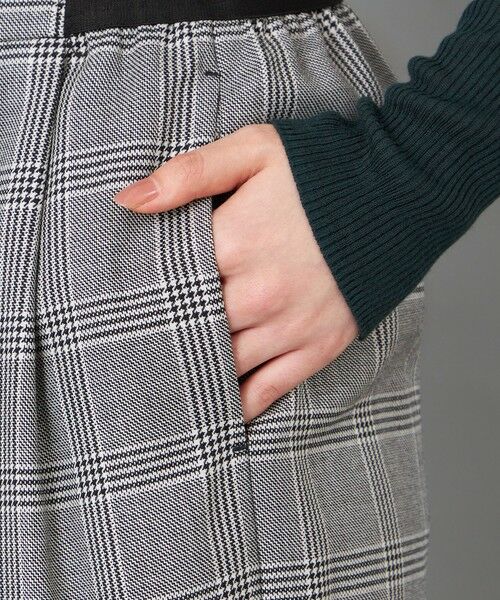 CAST: / キャスト コロン パンツ | 【CAST COLON】ツータックチェックイージーパンツ | 詳細8