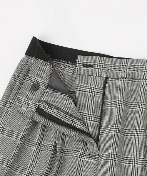 CAST: / キャスト コロン パンツ | 【CAST COLON】ツータックチェックイージーパンツ | 詳細9
