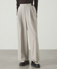 CAST: / キャスト コロン パンツ | 【セットアップ対応】ツータックフラノイージーパンツ