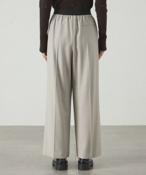 CAST: / キャスト コロン パンツ | 【セットアップ対応】ツータックフラノイージーパンツ | 詳細6