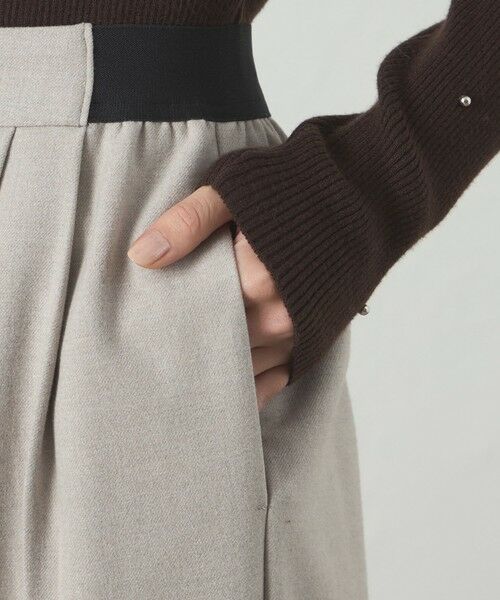 CAST: / キャスト コロン パンツ | 【セットアップ対応】ツータックフラノイージーパンツ | 詳細7