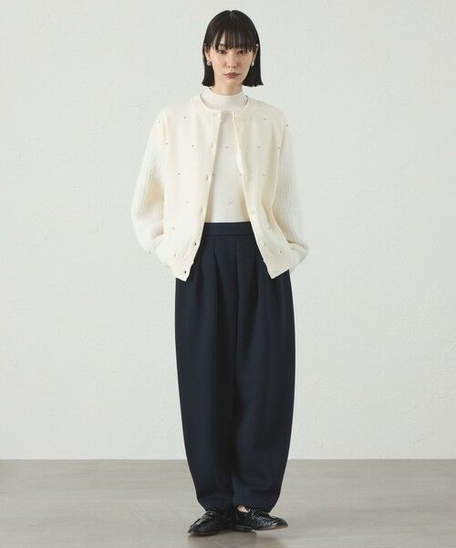 CAST: / キャスト コロン パンツ | 【イージーケア/着回し抜群】ポンチフォルムパンツ | 詳細7