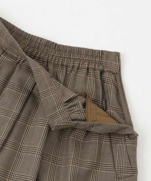 CAST: / キャスト コロン ロング・マキシ丈スカート | 【CAST COLON】タックギャザーチェックスカート | 詳細11