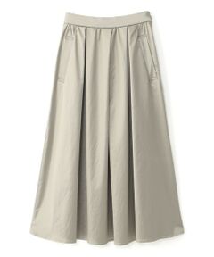 CAST: / キャスト コロン ロング・マキシ丈スカート | 【CAST COLON】タックギャザーサテンスカート