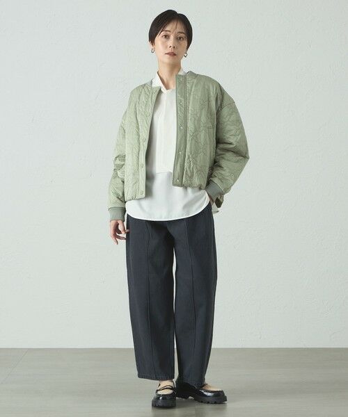 CAST: / キャスト コロン その他アウター | キルティング中わたブルゾン | 詳細3