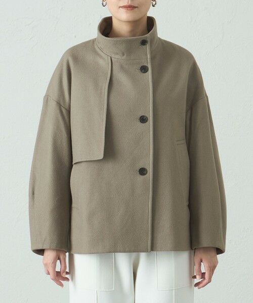 CAST: / キャスト コロン その他アウター | ウールショートコート | 詳細4