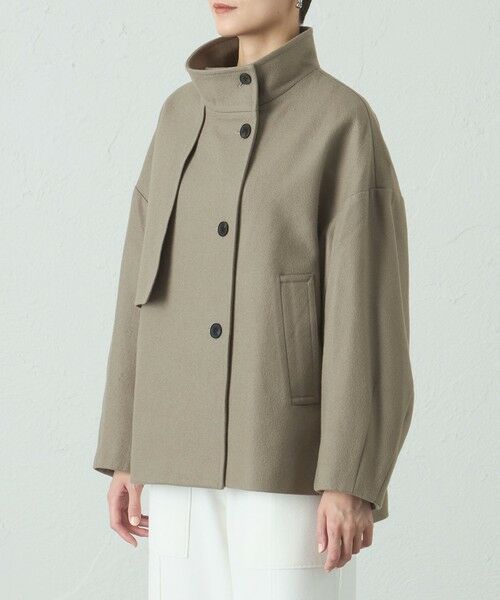 CAST: / キャスト コロン その他アウター | ウールショートコート | 詳細5