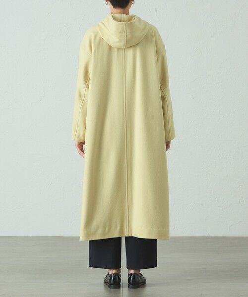 CAST: / キャスト コロン その他アウター | フードロングウールコート | 詳細6