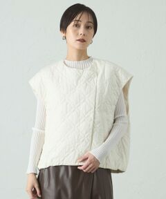 CAST: / キャスト コロン その他アウター | キルティング中わたベスト