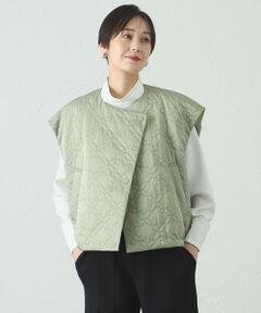 CAST: / キャスト コロン その他アウター | キルティング中わたベスト