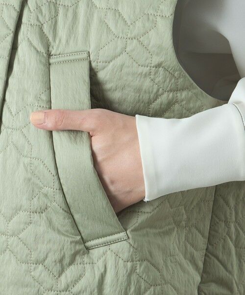 CAST: / キャスト コロン その他アウター | キルティング中わたベスト | 詳細9