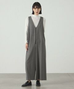 CAST: / キャスト コロン ロング・マキシ丈ワンピース | 【着回し抜群】フロントジップフォルムオールインワン