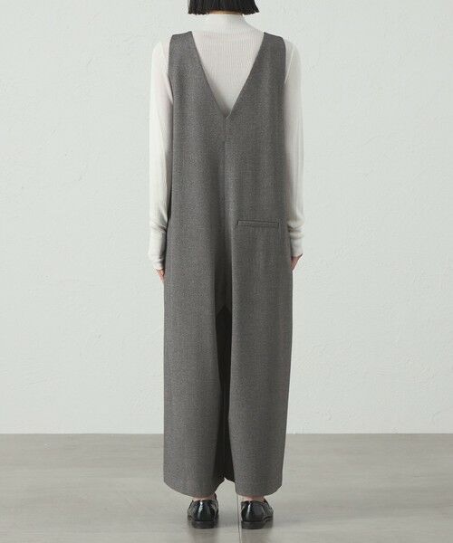 CAST: / キャスト コロン ロング・マキシ丈ワンピース | 【着回し抜群】フロントジップフォルムオールインワン | 詳細6