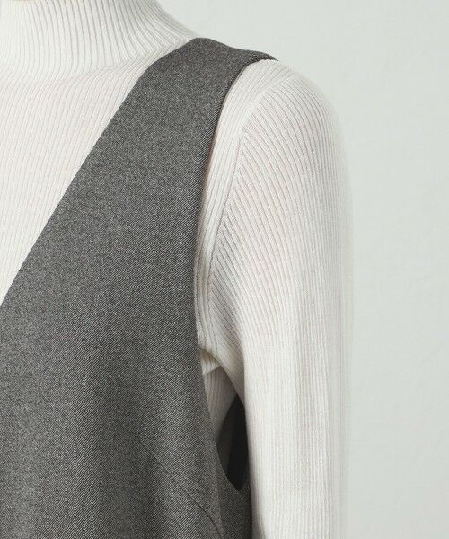 CAST: / キャスト コロン ロング・マキシ丈ワンピース | 【着回し抜群】フロントジップフォルムオールインワン | 詳細7