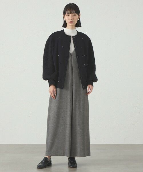 CAST: / キャスト コロン ロング・マキシ丈ワンピース | 【着回し抜群】フロントジップフォルムオールインワン | 詳細2