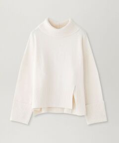 CAST: / キャスト コロン ニット・セーター | 【着回し抜群】スリットディテールニット