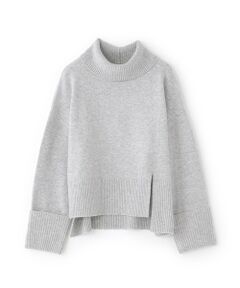 CAST: / キャスト コロン ニット・セーター | 【着回し抜群】スリットディテールニット