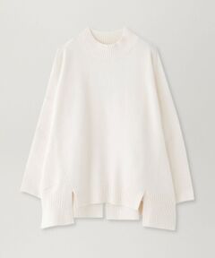 CAST: / キャスト コロン ニット・セーター | 【着回し抜群】オーバーサイズタートルネックニット