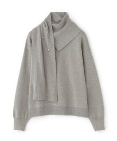 CAST: / キャスト コロン ニット・セーター | 【セットアップ対応】マフラードッキングニット