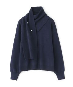 CAST: / キャスト コロン ニット・セーター | 【セットアップ対応】マフラードッキングニット