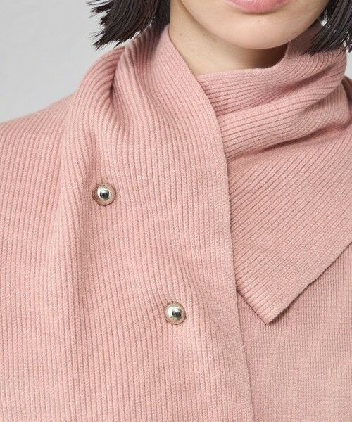 CAST: / キャスト コロン ニット・セーター | 【セットアップ対応】マフラードッキングニット | 詳細8