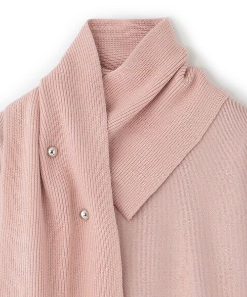 CAST: / キャスト コロン ニット・セーター | 【セットアップ対応】マフラードッキングニット | 詳細2